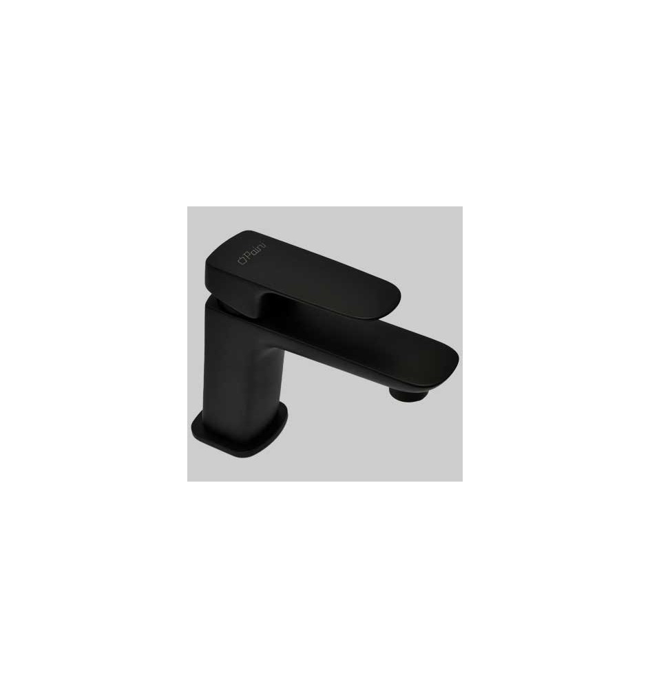 MONOCOMANDO LAVABO NOVE - Nero senza scarico