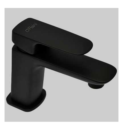 MONOCOMANDO LAVABO NOVE - Nero senza scarico