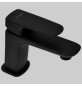 MONOCOMANDO LAVABO NOVE - Nero senza scarico