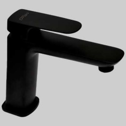 MONOCOMANDO LAVABO MEDIO NOVE - Nero senza scarico