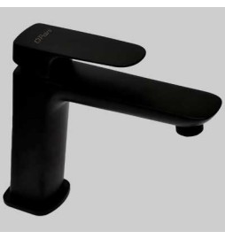 MONOCOMANDO LAVABO MEDIO NOVE - Nero senza scarico
