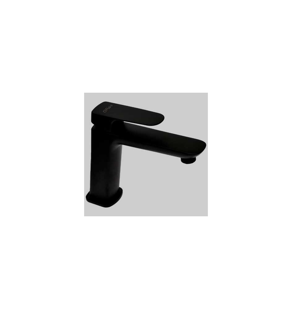 MONOCOMANDO LAVABO MEDIO NOVE - Nero senza scarico