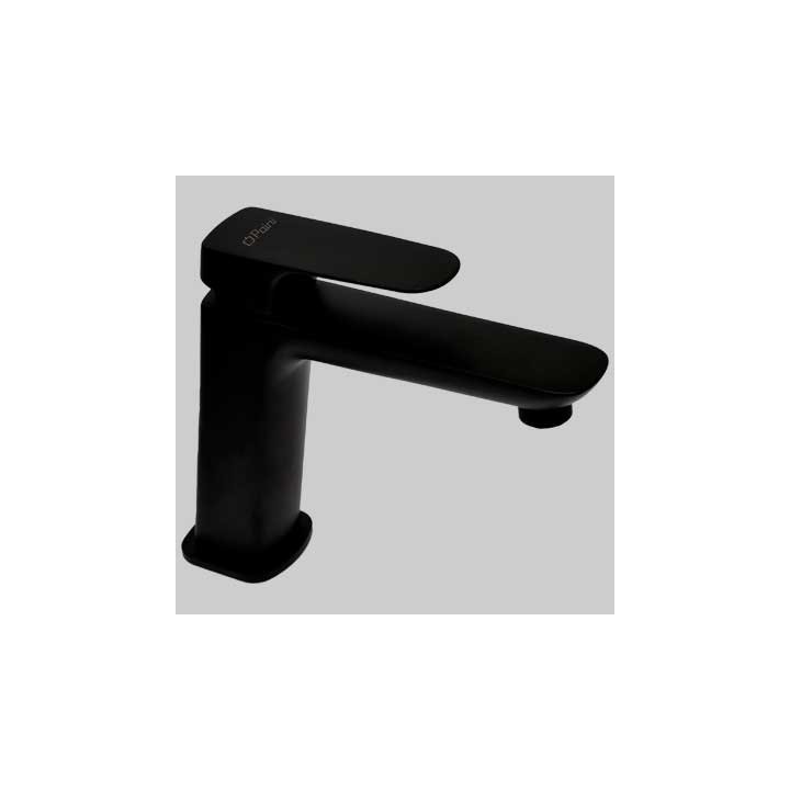 MONOCOMANDO LAVABO MEDIO NOVE - Nero senza scarico