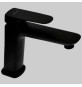 MONOCOMANDO LAVABO MEDIO NOVE - Nero senza scarico