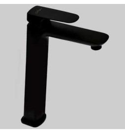 MONOCOMANDO LAVABO ALTO NOVE - Nero senza scarico