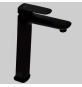 MONOCOMANDO LAVABO ALTO NOVE - Nero senza scarico