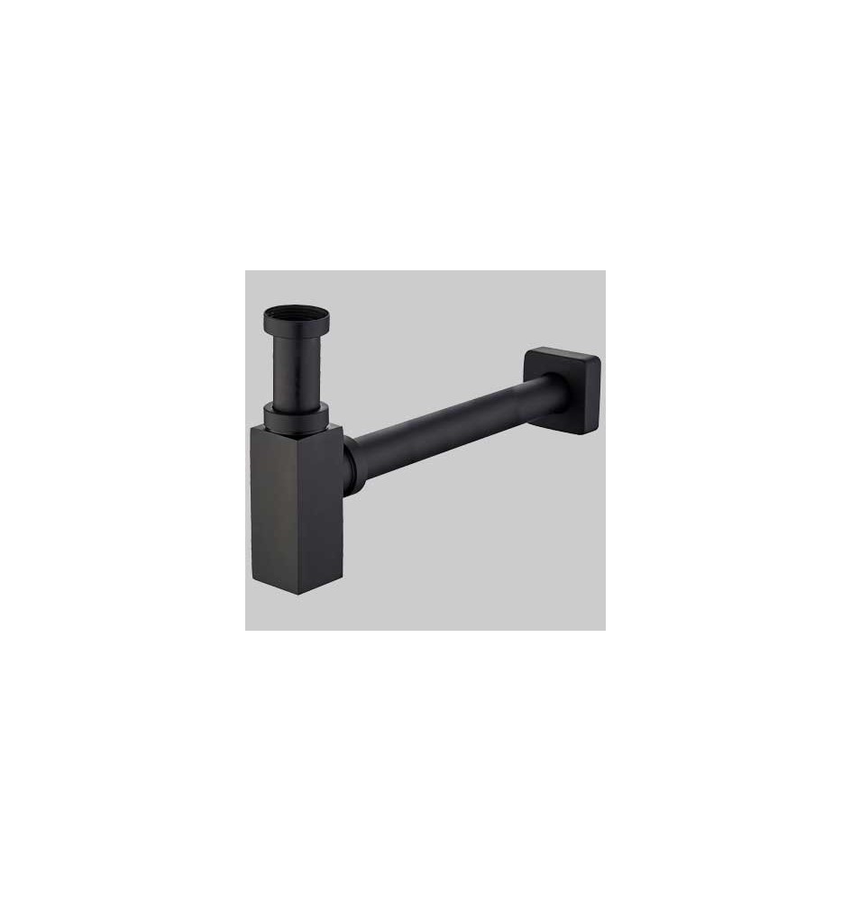 SIFONE ARREDO QUADRO NERO - 1" 1/4 x 32