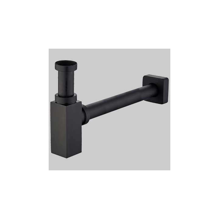 SIFONE ARREDO QUADRO NERO - 1" 1/4 x 32