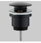 PILETTA CLICK CLACK TONDA NERA - 1" 1/4