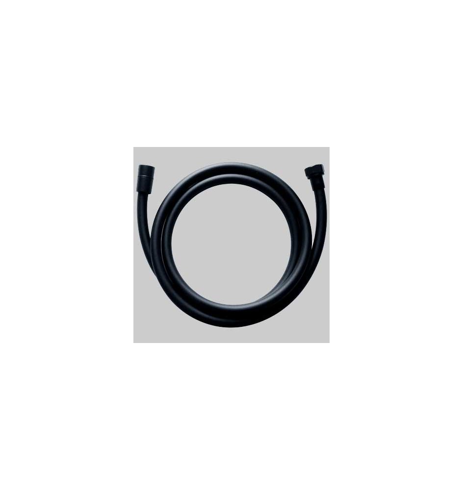 FLESSIBILE DOCCIA ANTITORSIONE NERO - 1/2 conico - cm 175
