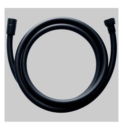 FLESSIBILE DOCCIA ANTITORSIONE NERO - 1/2 conico - cm 175
