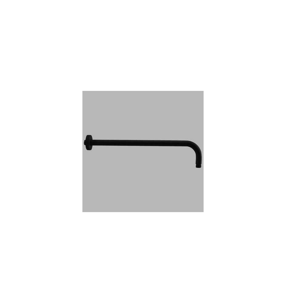 BRACCIO DOCCIA ROUND TONDO NERO - cm 35