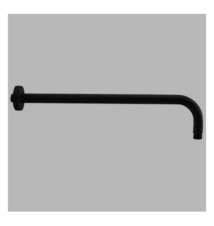 BRACCIO DOCCIA ROUND TONDO NERO - cm 40
