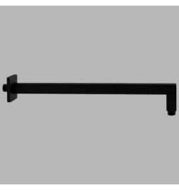 BRACCIO DOCCIA SQUARE QUADRO NERO - cm 40