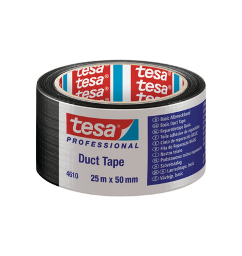 NASTRO AMERICANO TESA BASIC 50MMX25M NERO