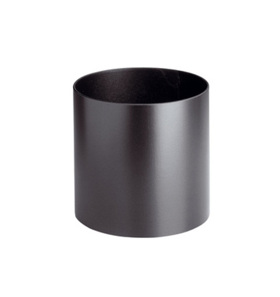 RACCORDO PLUS PORCEL ATTACCO FF D 12 CM NERO OPACO