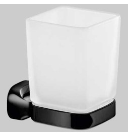 PORTA BICCHIERE STELVIO - Nero