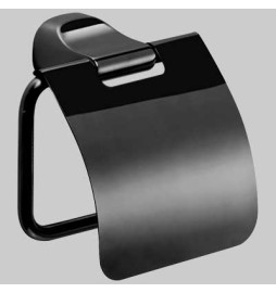 PORTA ROTOLO CHIUSO STELVIO - Nero
