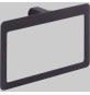 PORTASALVIETTE AD ANELLO PIRENEI F14 - NERO MATT