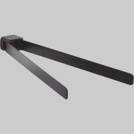 PORTASALVIETTE A SNODO PIRENEI F14 - NERO MATT CM 35