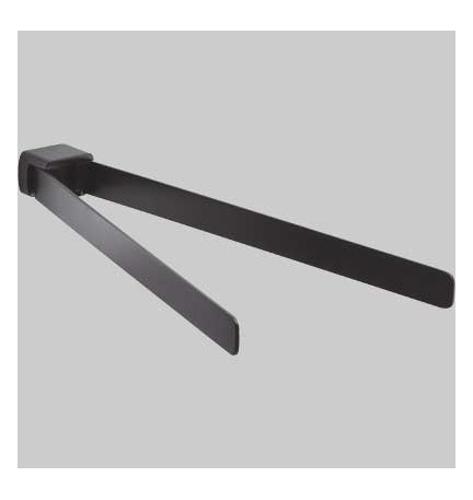 PORTASALVIETTE A SNODO PIRENEI F14 - NERO MATT CM 35