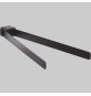PORTASALVIETTE A SNODO PIRENEI F14 - NERO MATT CM 35