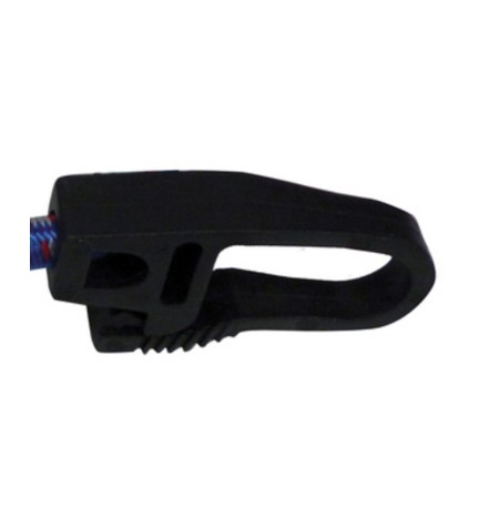 CONF. 50 GANCI PVC P/CORDA FISSABAGAGLI 10 MM
