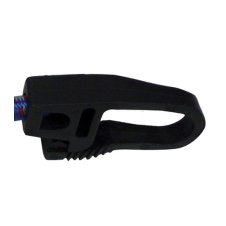 CONF. 50 GANCI PVC P/CORDA FISSABAGAGLI 10 MM