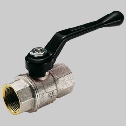 VALVOLE A SFERA PASSAGGIO TOTALE F-F LEVA ALLUMINIO MOD. TORNADO - 1" 1/2 DN 40 PN 25
