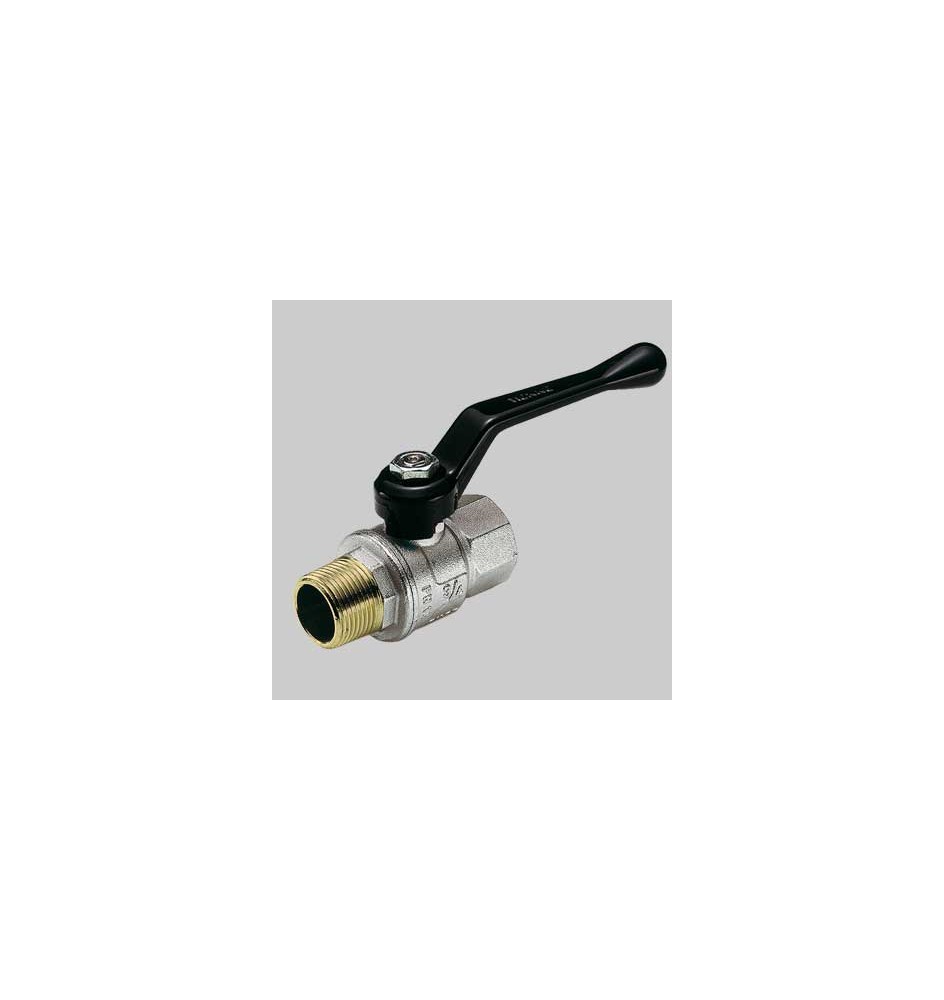 VALVOLE A SFERA PASSAGGIO TOTALE M-F LEVA ALLUMINIO MOD. TORNADO - 1/2 DN 15 PN 30