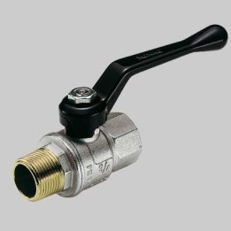 VALVOLE A SFERA PASSAGGIO TOTALE M-F LEVA ALLUMINIO MOD. TORNADO - 1" 1/4 DN 32 PN 25