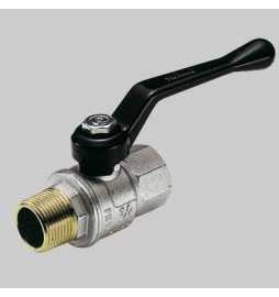 VALVOLE A SFERA PASSAGGIO TOTALE M-F LEVA ALLUMINIO MOD. TORNADO - 1" 1/4 DN...