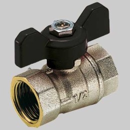 VALVOLA A SFERA PASSAGGIO STANDARD F-F A FARFALLA - 1" PN 30