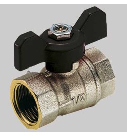 VALVOLA A SFERA PASSAGGIO STANDARD F-F A FARFALLA - 1" PN 30