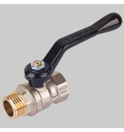 VALVOLA A SFERA PASSAGGIO STANDARD M-F LEVA ALLUMINIO - 1"1/2 PN 25