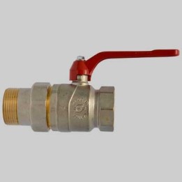 VALVOLA A SFERA PASSAGGIO TOTALE FEMMINA CON BOCCHETTONE LEVA - 1"1/4 DN 32 PN 30