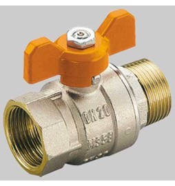 VALVOLA A SFERA PER SOLARE MF A FARFALLA - 1/2