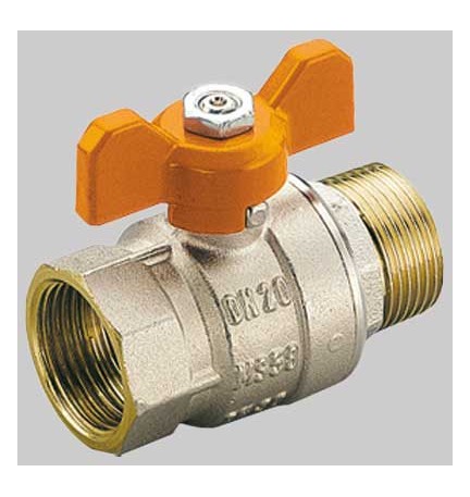 VALVOLA A SFERA PER SOLARE MF A FARFALLA - 1/2