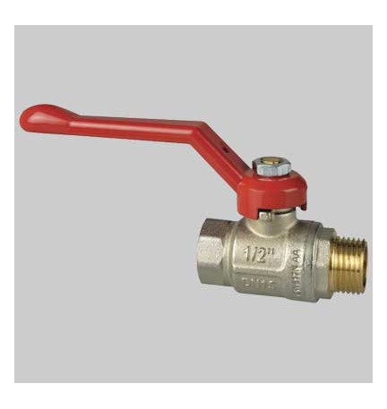 VALVOLA A SFERA M/F PASSAGGIO TOTALE C/LEVA IN ALLUMINIO - 1" PN 40