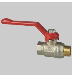 VALVOLA A SFERA M/F PASSAGGIO TOTALE C/LEVA IN ALLUMINIO - 1"1/2 PN 30