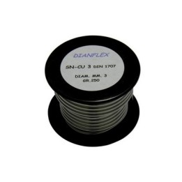LEGA SALDANTE STAGNO RAME IN ROTOLO L-Sn Cu 3 - DIN 1707 gr. 250