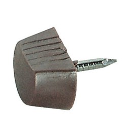 REGGIPIANO C/CHIODO FISSO PLASTICA BIANCO**
