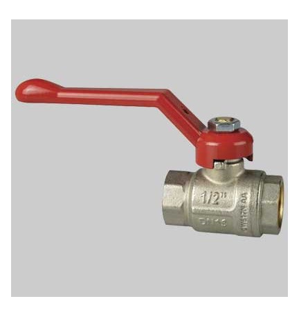 VALVOLA A SFERA F/F PASSAGGIO TOTALE C/LEVA IN ALLUMINIO - 2" PN 25