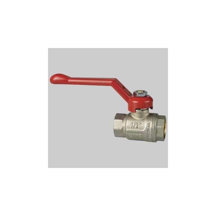 VALVOLA A SFERA F/F PASSAGGIO TOTALE C/LEVA IN ALLUMINIO - 2" PN 25