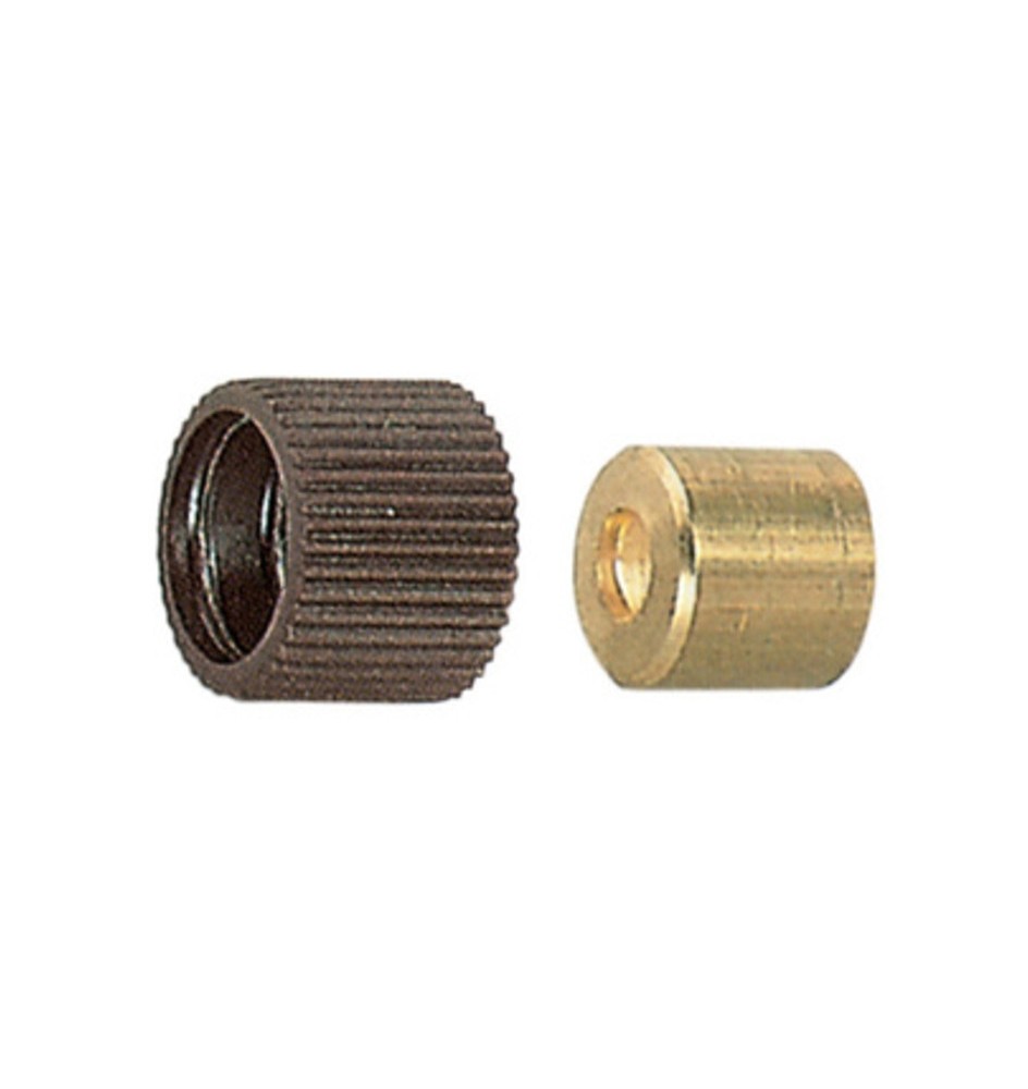 REGGIPIANO OTTONE C/GOMMA D 12 MM BIANCO**