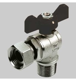 VALVOLA A SFERA A SQUADRA FIL. MASCHIO CON GIRELLO - 3/4-3/4 G