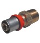 RACCORDO PRESS DIRITTO MASCHIO PER MULTISTRATO 1/2 x 14