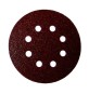 DISCO ABRASIVO VELCRO 8 FORI D 125 MM GRANA 150