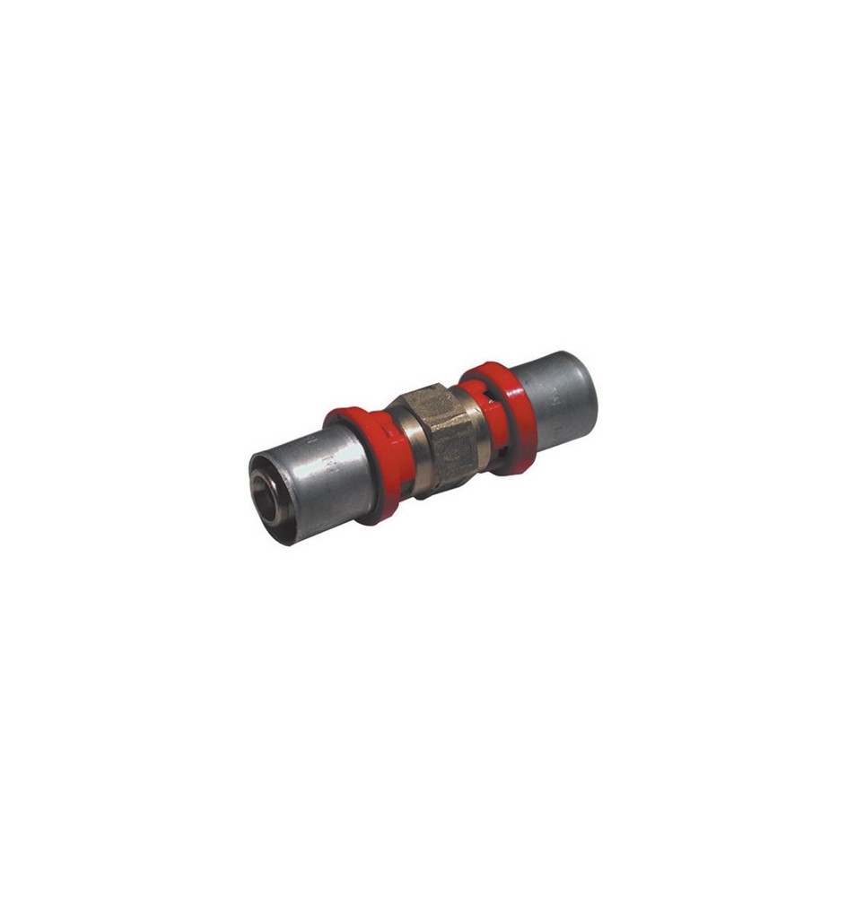 RACCORDO PRESS DIRITTO DOPPIO PER MULTISTRATO 26 x 16 x 2,25