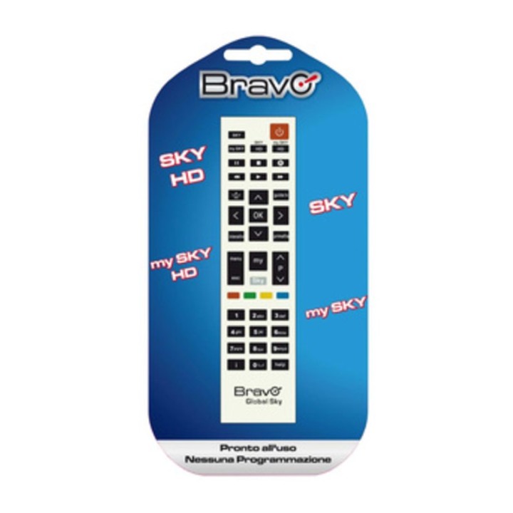 TELECOMANDO TV P/RICEVITORI SKY GLOBAL SKY